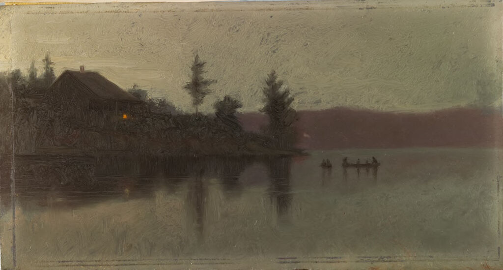 The Light of the Smudge and After Sunset Glow
