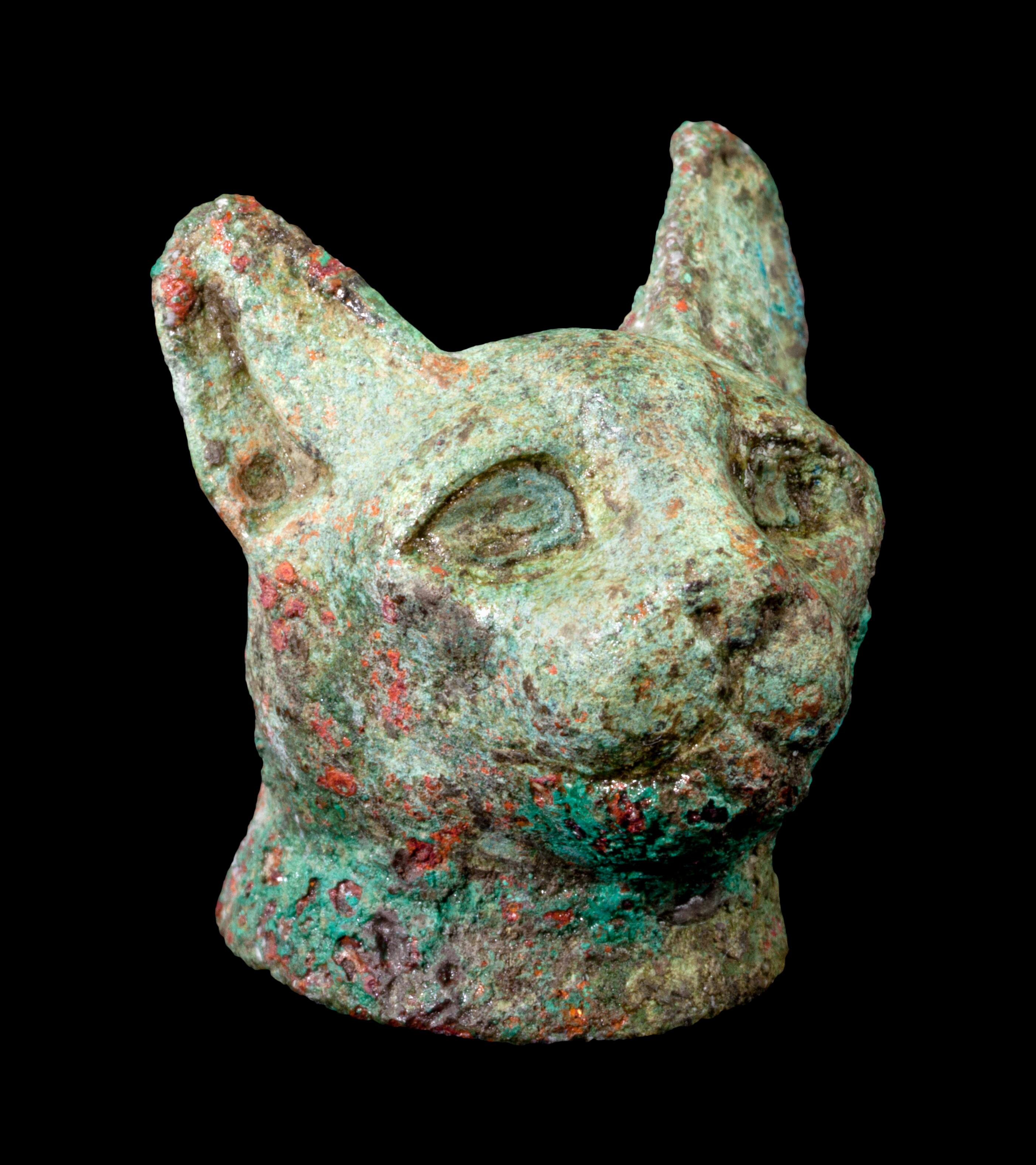 Bronze Cat Head