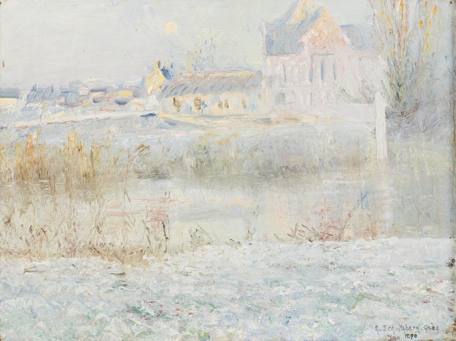 Early Morning with Hoar Frost