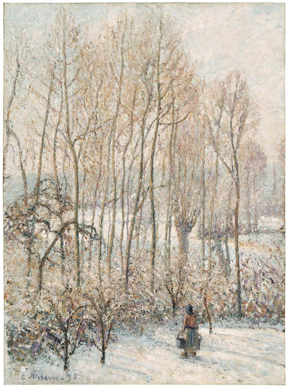 Morning Sunlight on the Snow, Éragny-sur-Epte