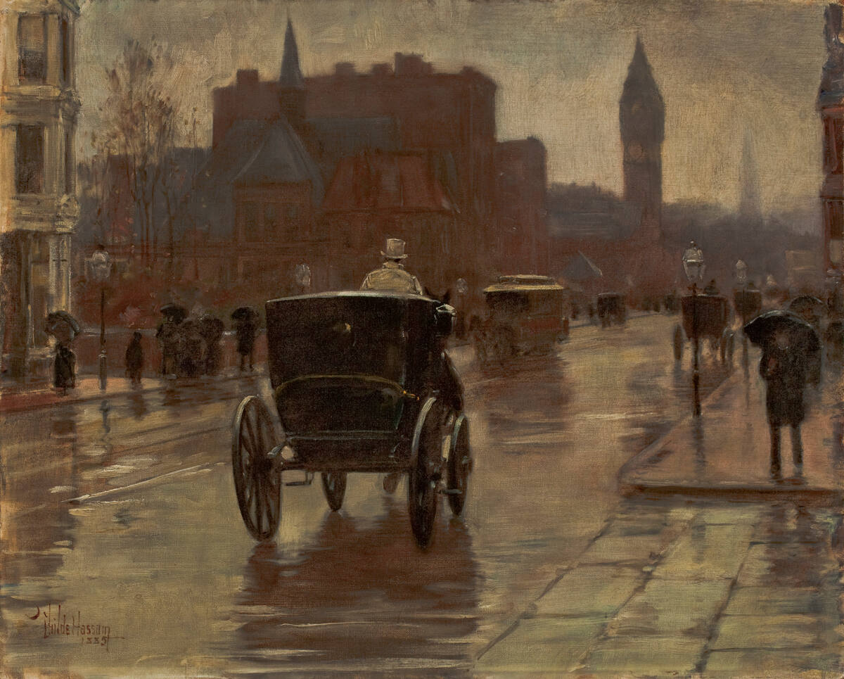 Columbus Avenue, Rainy Day