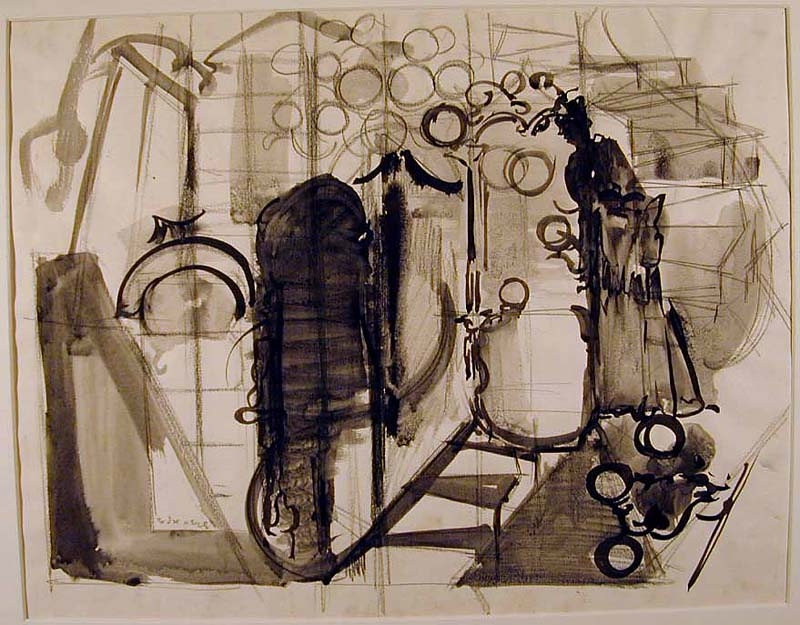 Stage picture: 2nd picture. Detail with stairs