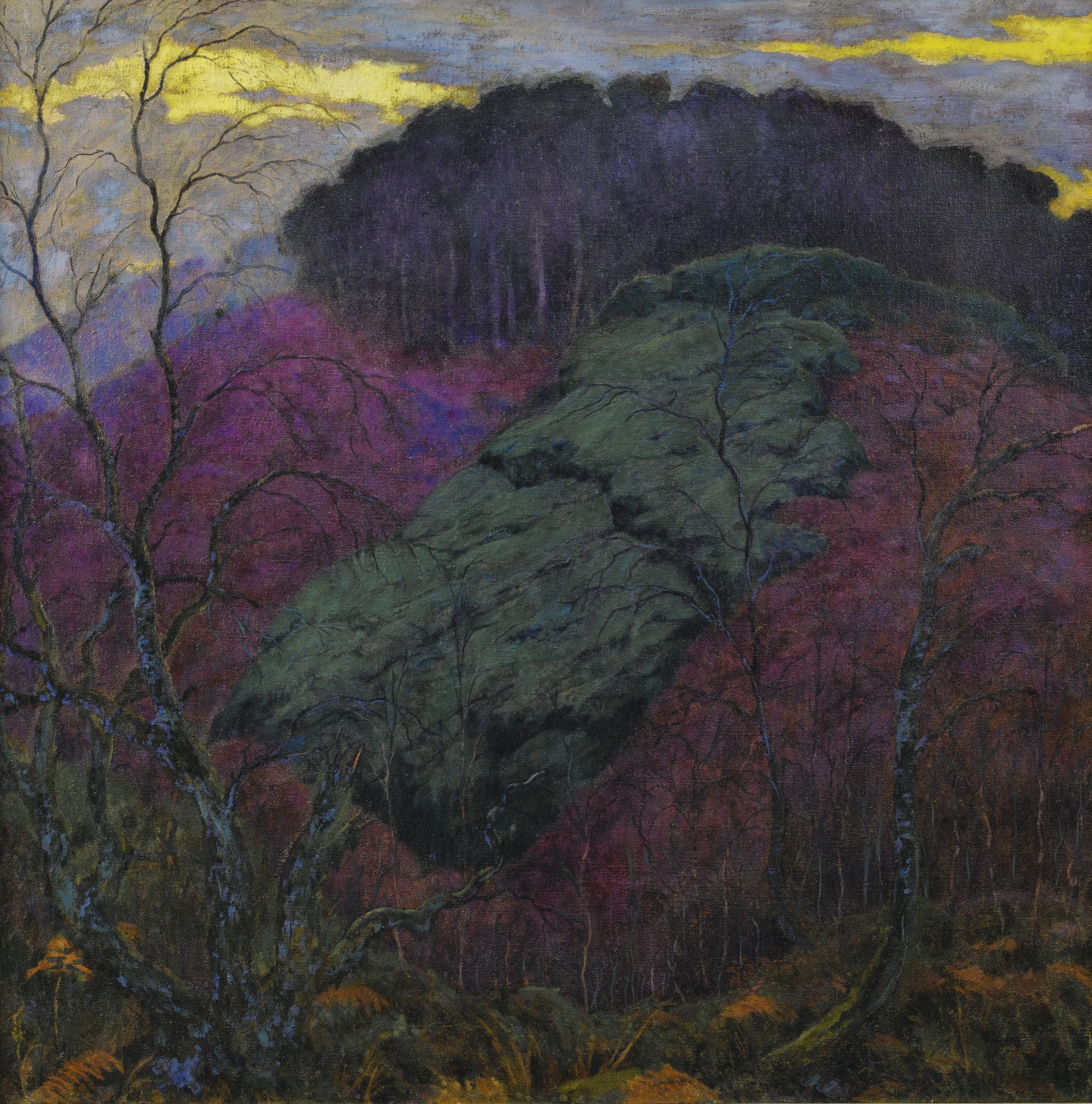 Crépuscule au Vignage