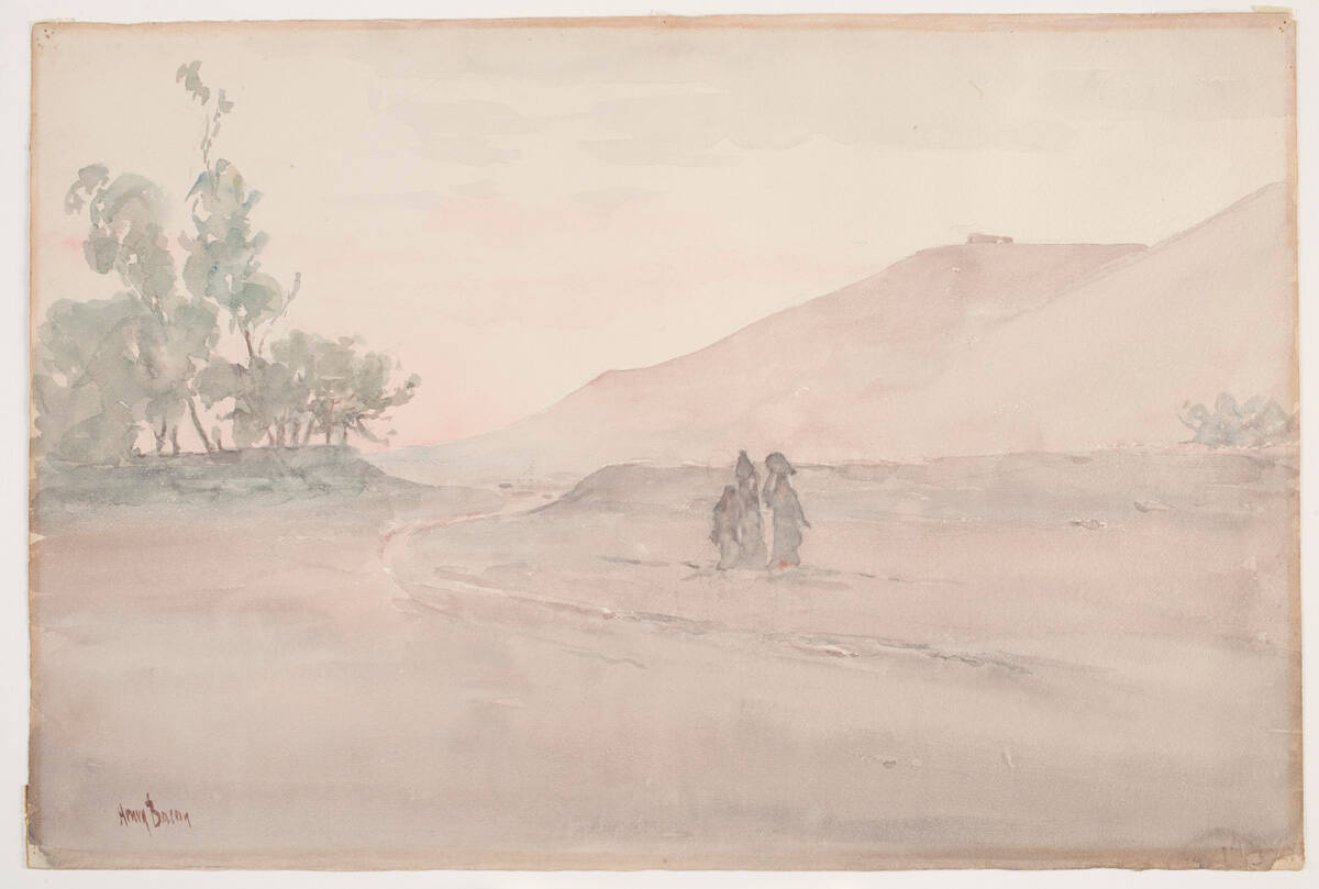Fetching Water at Dawn in the Palin of Thebes