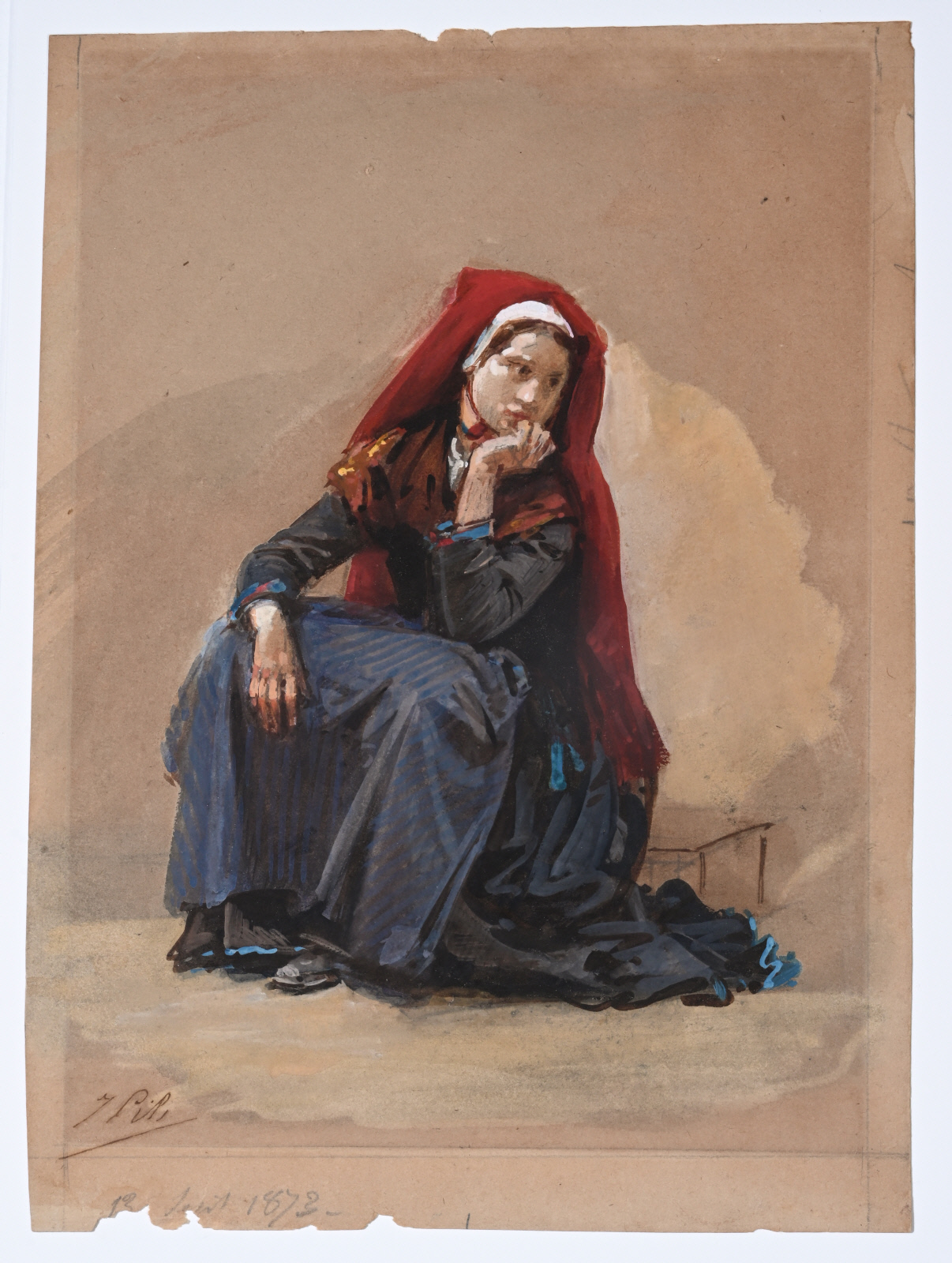Young Woman of Eaux-Bonnes