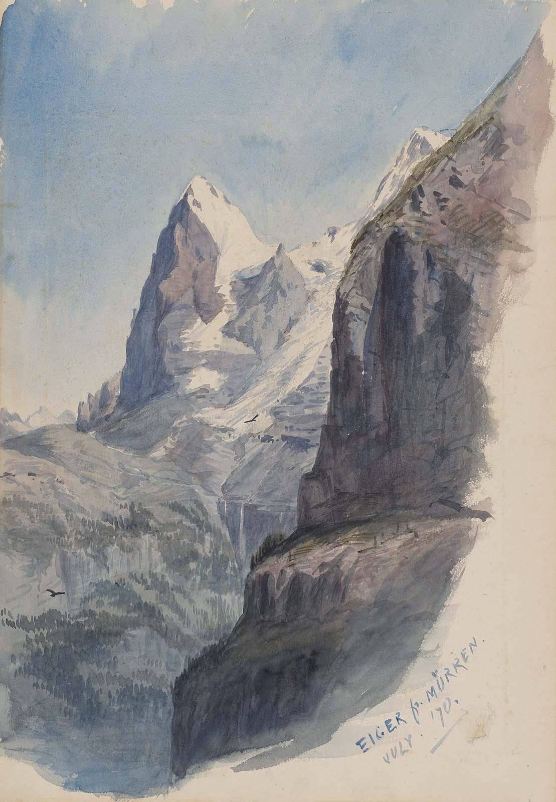 The Eiger from Mürren