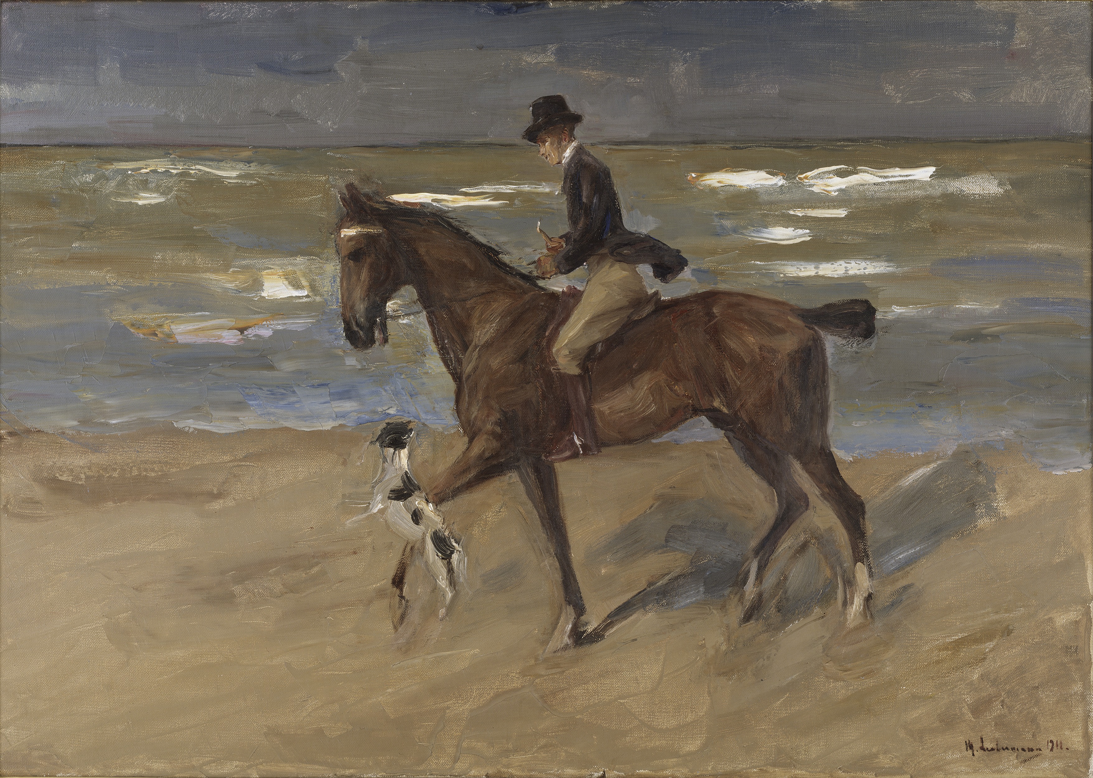 Rider on the Beach