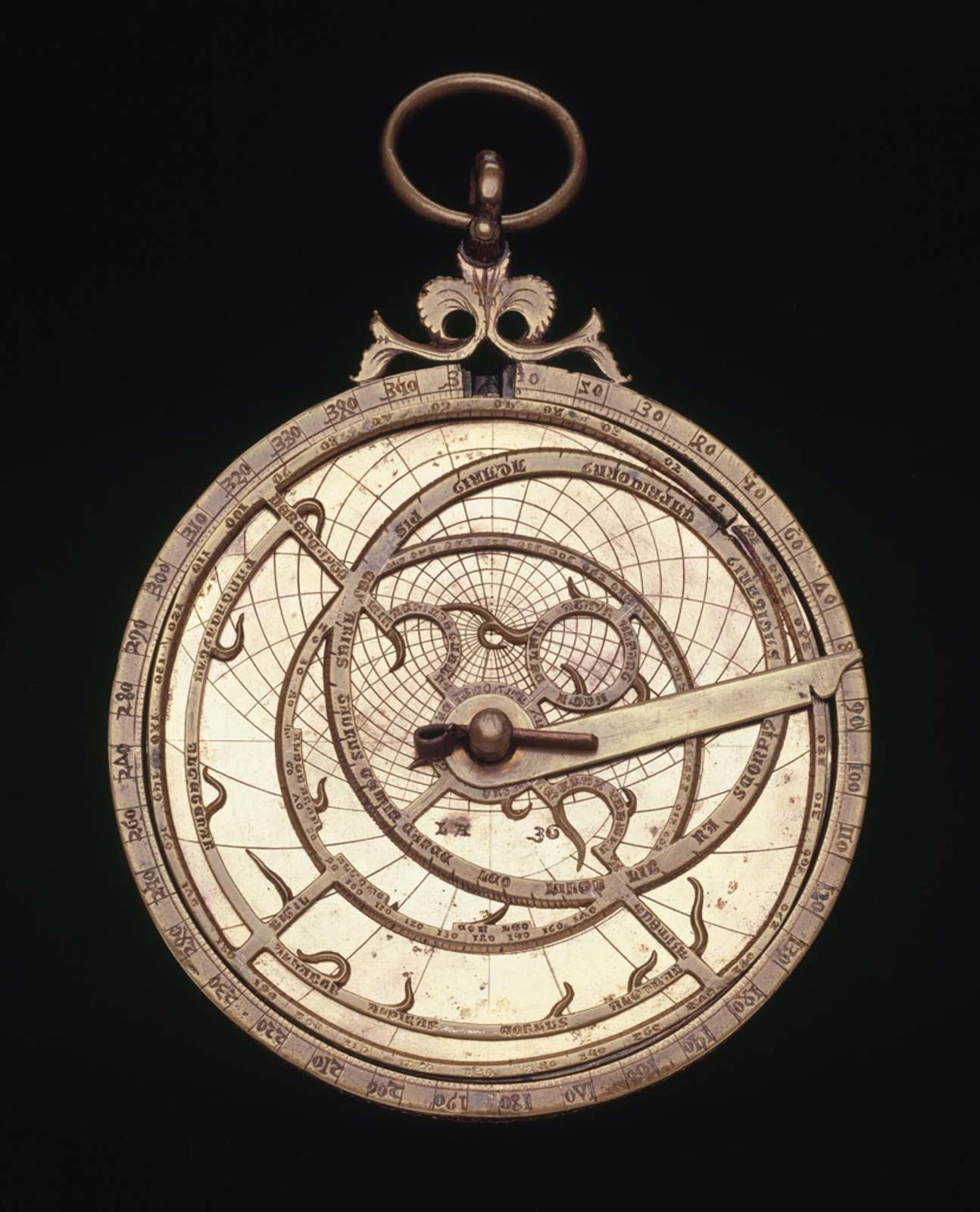 Planispheric astrolabe