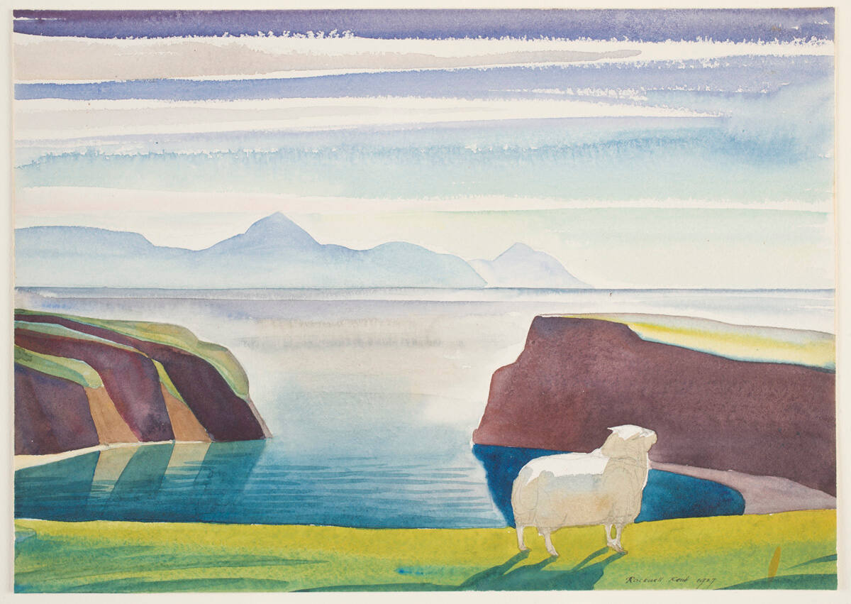 Landscape with Sheep