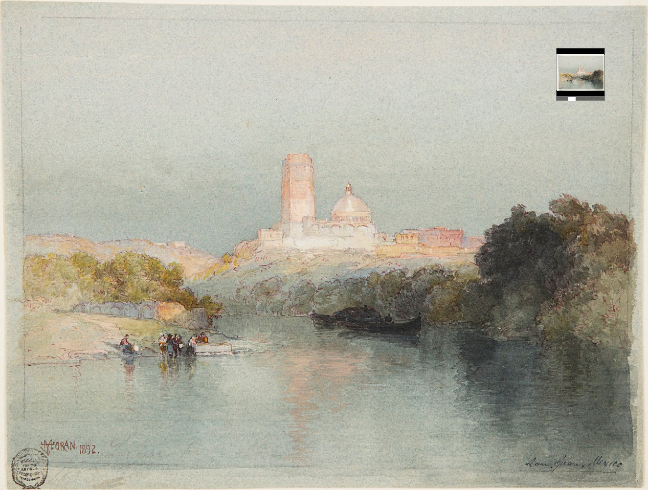 Hacienda on the Lerma River, San Juan, Mexico