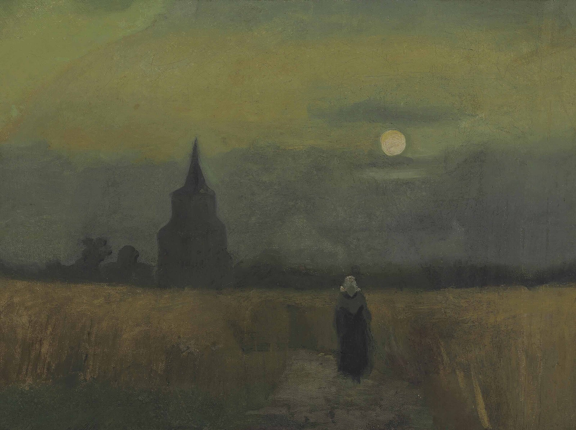 The Old Tower at Dusk