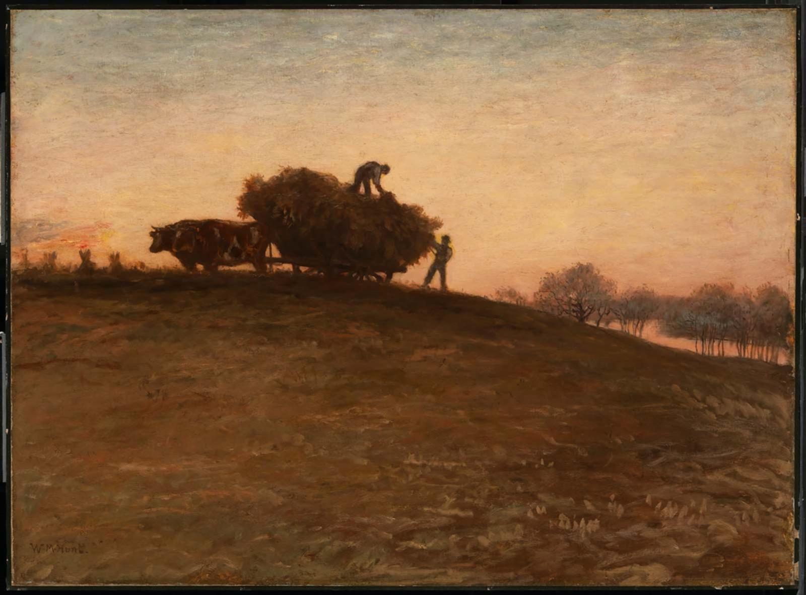 Haying by Oxen